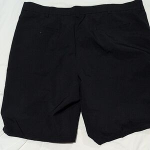 PGA Tour Men's Black Flat Front Shorts